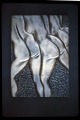 PP79, Summer Frolic 5, 10x14x1.5 inches, cast bronze, 1996
